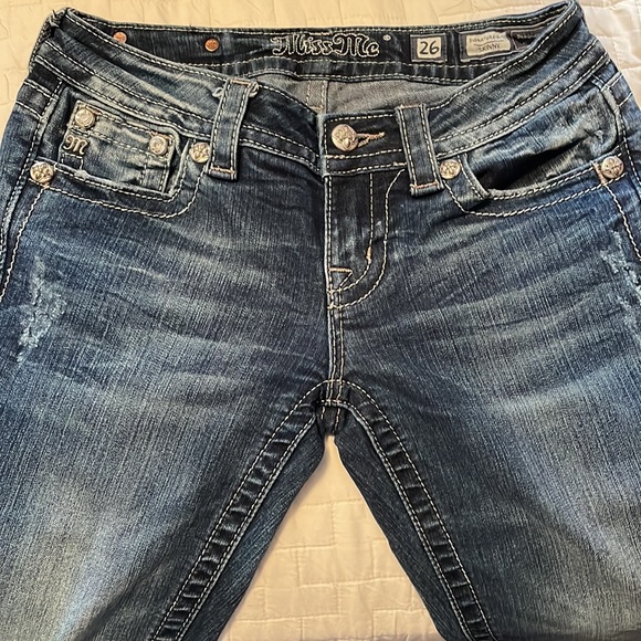 NWOT Miss Me Skinny Jeans, Size 26 - Picture 4 of 6